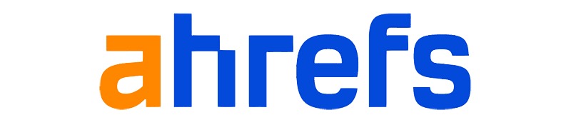 An image of the current logo for Ahrefs, a top SEO tool